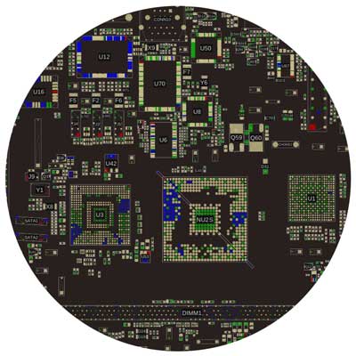 دانلود برد ویو ASUS X550JX 2 1 Board View
